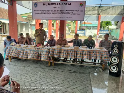 Satu Langkah Empat Agenda Strategis: Desa Plaosan Gelar Musdes Perencanaan Pembangunan dan Pembentukan Panitia BPD